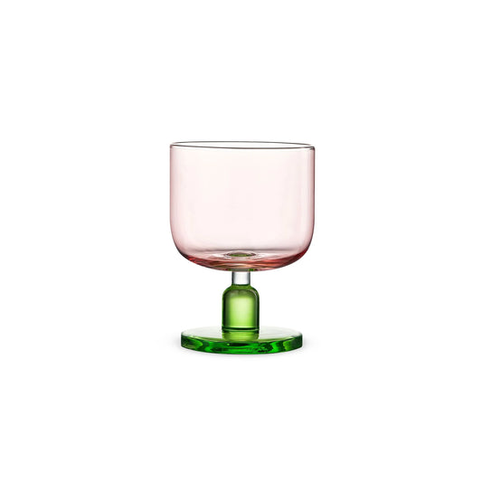 Jelly Short Goblet-A colorful glass inspired by the softness and glow of fruit jelly
