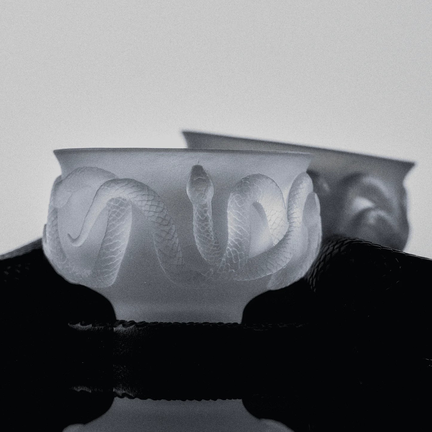 Zodiac Snake Year Glass Tea Set-A glaze glass tea cup set inspired by the Chinese Zodiac Year of the Snake