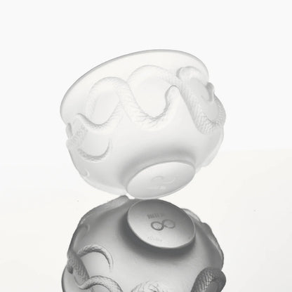 Zodiac Snake Year Glass Tea Set-A glaze glass tea cup set inspired by the Chinese Zodiac Year of the Snake
