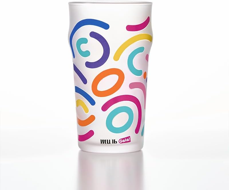 Memphis Torino Beer Glass-A color-changing glass inspired by the joy and rebellion of Memphis design