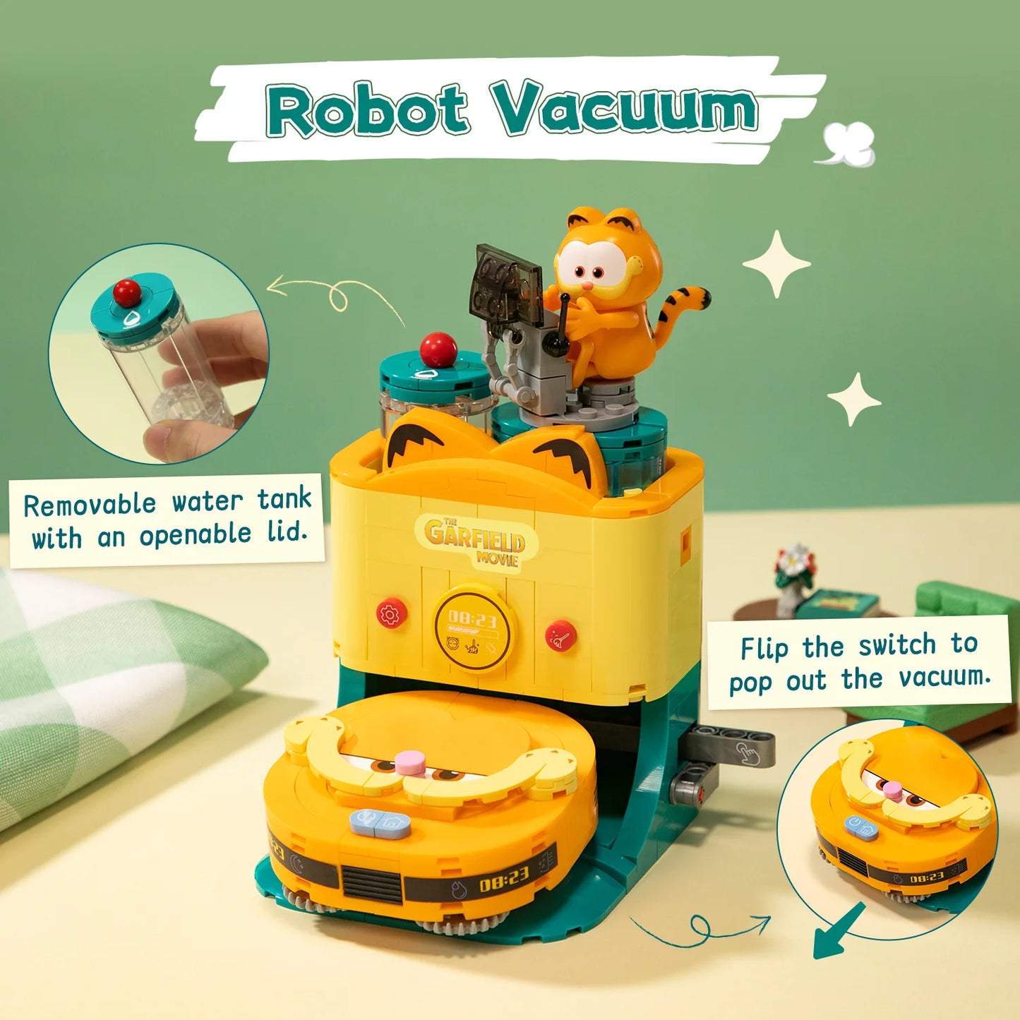 Pantasy X Garfield Fantastic Machines Series 2.0 86821-86823