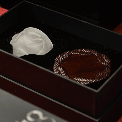 Zodiac Snake Year Glass Tea Set-A glaze glass tea cup set inspired by the Chinese Zodiac Year of the Snake