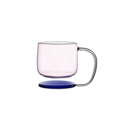 Jelly Float Glass Cup-A floating glass cup inspired by the clarity and softness of jelly desserts
