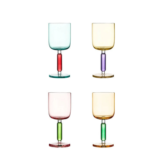 Jelly Tall Goblet-A colorful glass inspired by the softness and glow of fruit jelly