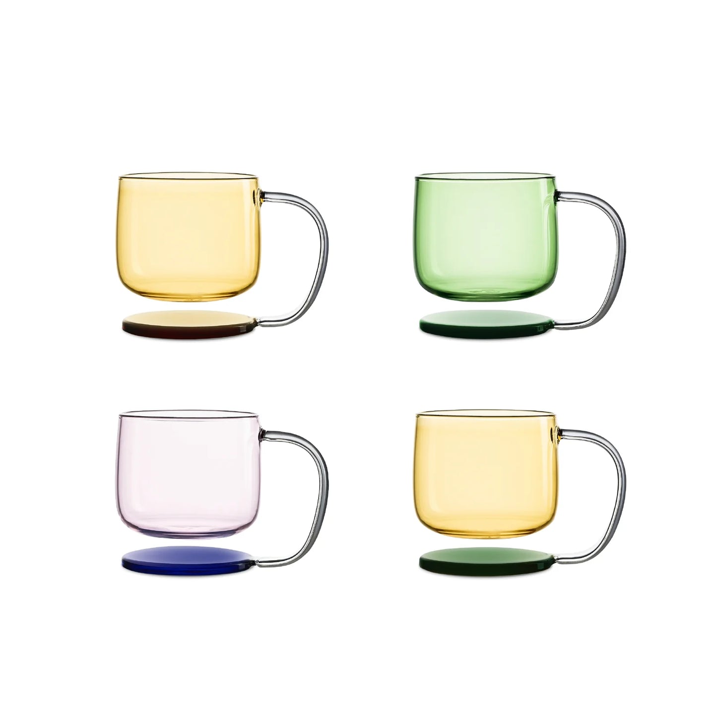 Jelly Float Glass Cup-A floating glass cup inspired by the clarity and softness of jelly desserts
