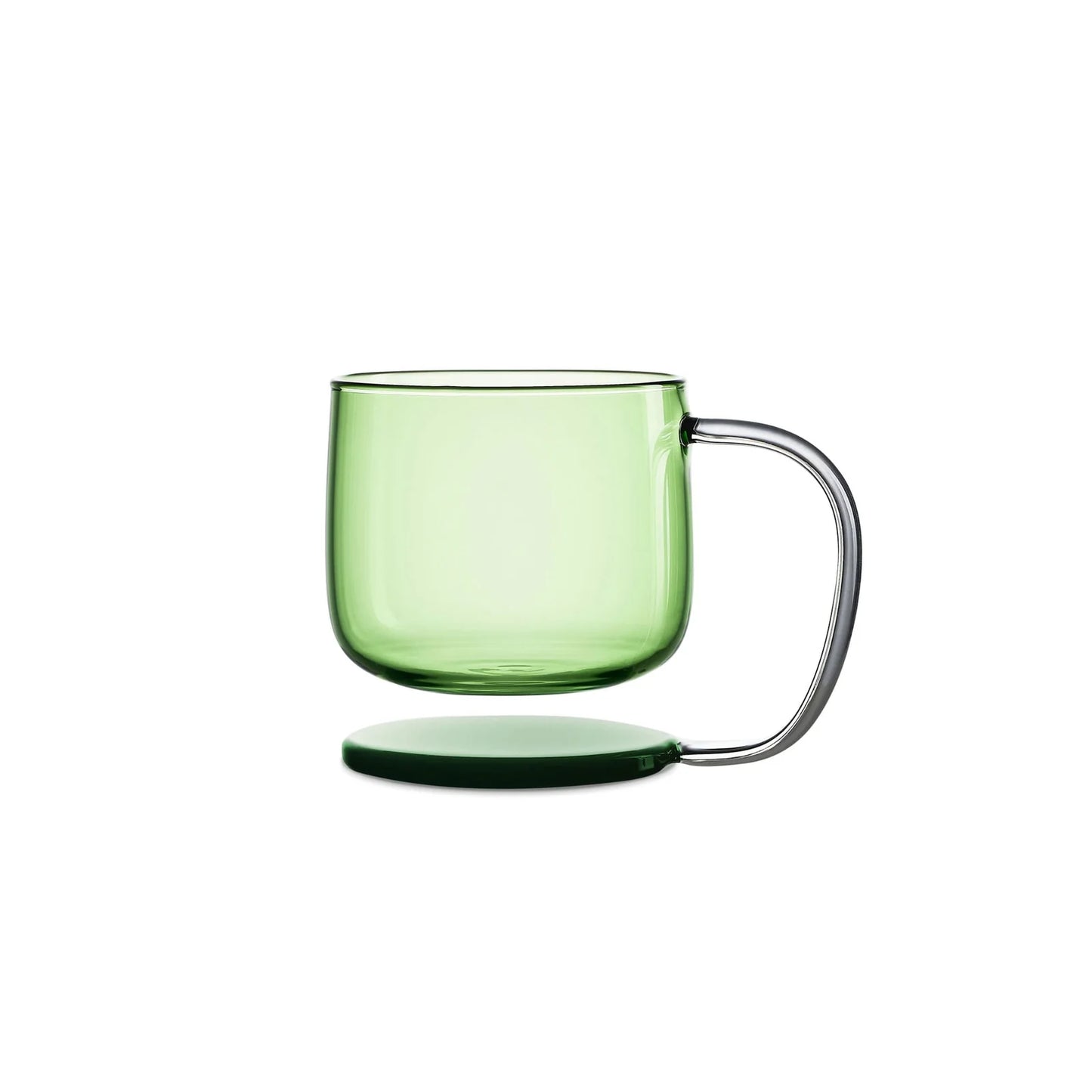 Jelly Float Glass Cup-A floating glass cup inspired by the clarity and softness of jelly desserts